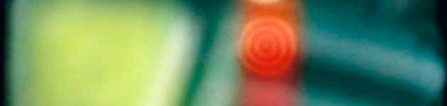 green red colorful shapes, abstract photograph, humming quietly, 2007 by William Oldacre