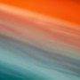 greeny blue orange angled lateral streaks, 2011 by William Oldacre