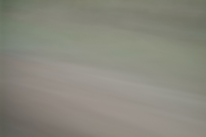Light Signatures series, day, colour photograph, art, abstract, abstract expressionism, creative, city street, urban, downtown, cityscape, speed, blur, movement, motion, green, muted, streaks, patterns