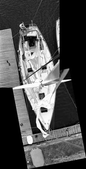 A Priori series, day, black and white photograph, art, creative, yacht, racing, dock, sails